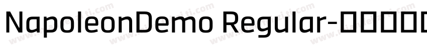 NapoleonDemo Regular字体转换